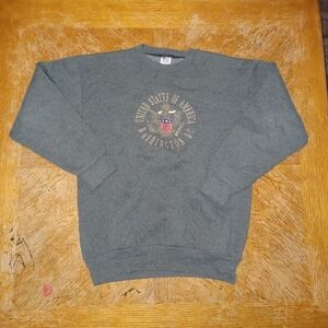 VTG American Knitwear united states of america washington dc Sweatshirt pullover